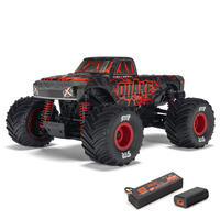 Arrma Quake Grom 4X4 1/16 Monster Truck RTR, Red