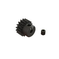 Arrma 17T 0.8Mod 1/8 Bore Cnc Steel Pinion Gear, Ar311079