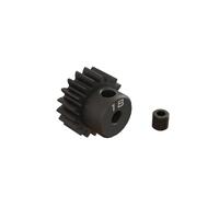 ARRMA 18T 0.8MOD 1/8 BORE CNC STEEL PINION GEAR, AR311080