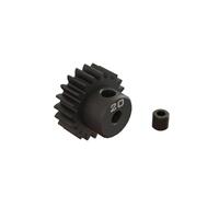ARRMA 20T 0.8MOD 1/8 BORE CNC STEEL PINION GEAR, AR311082