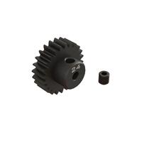 ARRMA 24T 0.8MOD 1/8 BORE CNC STEEL PINION GEAR, AR311086
