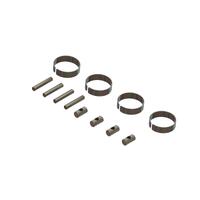 ARRMA CVD DRIVESHAFT METAL FITTINGS, 2PCS