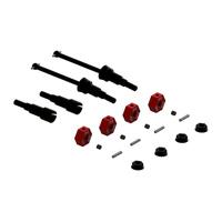 ARRMA METAL AXLE & WHEEL HEX SET B, 4PCS, MOJAVE GROM