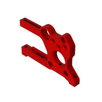 Arrma Aluminium Motor Mount, Red, 8S Blx, Ar320482