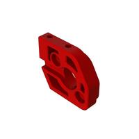 ARRMA ALUMINIUM MOTOR PLATE, RED, 8S BLX, AR320483