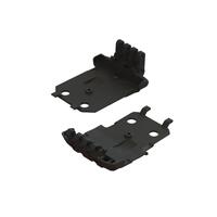 ARRMA LOWER SKIDPLATES, 2PCS, VORTEKS, AR320632