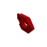 ARRMA SLIDING MOTOR MOUNT PLATE 50 SERIES, RED