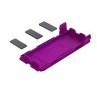 ARRMA BATTERY DOOR SET, PURPLE, GORGON