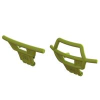 ARRMA MT BUMPER SET, FLOURO YELLOW, GORGON