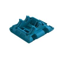 ARRMA REAR LOWER SKID/GEARBOX MOUNT, BLUE, GORGON