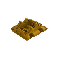 Arrma Rear Lower Skid/Gearbox Mount, Orange, Gorgon