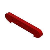 ARRMA ALUMINIUM REAR SUSPENSION MOUNT, RED, 8S BLX, AR330557