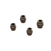 ARRMA STEEL LOWER SHOCK BALL, 4PCS, KRATON 6S EXB