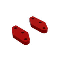 Arrma Aluminium Steering Plate A, Red, 2Pcs, 8S Blx, Ar340158