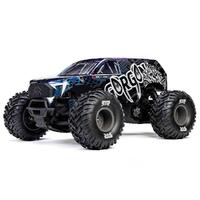 Arrma Gorgon 223S 1/10 2WD Brushless Monster Truck, RTR, Blue/Black