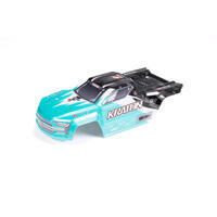 Arrma Kraton 4X4 4S Blx Painted Body In Teal/Black