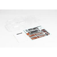 Arrma Outcast 4X4 4S Clear Body With Decals And Window Mask