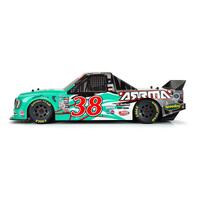 Arrma 2023 Le No.38 F150 Nascar Track Body, Teal, Infraction 6S