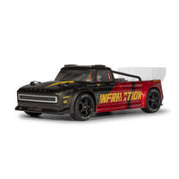 Arrma Infraction 223S DSC Truck 1/8th 4X4 RTR, Brushless, Black/RED, ARA4315V4T2