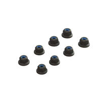Arrma Flanged Lock Nut M3, Black, 4Pcs