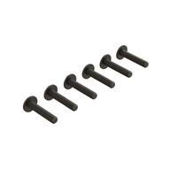 ARRMA FLANGED BUTTON HEAD SCREW M4X20MM, 6PCS, 8S BLX, AR727420