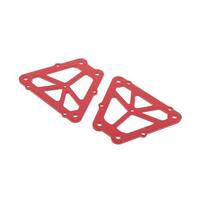 ARRMA SUSPENSION BRACE ALUMINUM RED NERO (2), AR320264