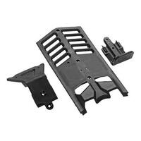 Arrma Skidplate Front/Rear/Center Set Nero, Ar320282