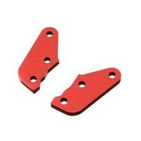 ARRMA STEERING PLATE B ALUMINUM RED SENTON (2), AR340106 - ARAC9371