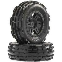 Arrma Sand Scorpion Db Xl Tire/Wheel Blk Fr (2), Ar550024 - Arac9640
