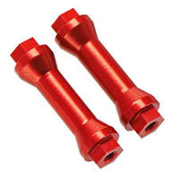 Arrma Wing Post, Aluminium, Red, 2 Pieces, Ar320217
