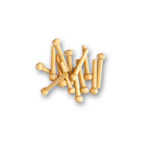 ARTESANIA WOOD PINS 10.0MM (20) WOODEN SHIP ACCESSORY [8555]