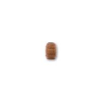 ARTESANIA BARREL WALNUT 8.0MM (4) WOODEN SHIP ACCESSORY [8569]