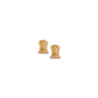 ARTESANIA CAPSTAN VERTICAL 10MM (2) WOODEN SHIP ACCESSORY [8578]