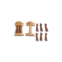 ARTESANIA CAPSTAN VERTICAL 15MM (2) WOODEN SHIP ACCESSORY [8580]
