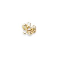 ARTESANIA BRASS RINGS 4.0MM (100) WOODEN SHIP ACCESSORY [8619]
