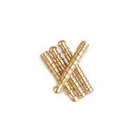 Artesania Cannon 5Mm X 31Mm Brass (4) Wooden Ship Accessory [8637]