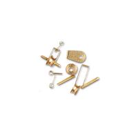 Artesania Snatch Block 4.5Mm (4) Wooden Ship Accessory [8652]