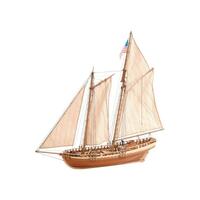 ARTESANIA 1/41 VIRGINIA SCHOONER WOODEN SHIP MODEL [22135]