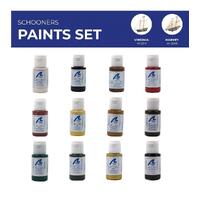 Artesania Paint Set For Ship Model 22115 Virginia & 22416 Harvey (20Ml X 12 Bottles)