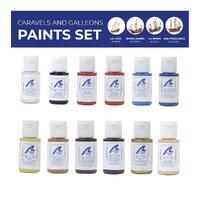 Artesania Paint Set For Ship Models 22410, 22411, 22412 & 22452