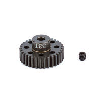 FT ALUMINUM PINION GEAR, 33T 48P, 1/8 SHAFT