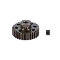 Ft Aluminum Pinion Gear, 34T 48P, 1/8 Shaft