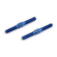Ft Blue Titanium Turnbuckles, M3X29 Mm/1.13 In
