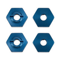 Ft 1:14 Wheel Hexes, Blue Aluminum