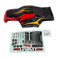 RIVAL MT10 BODY V2, RED/YELLOW
