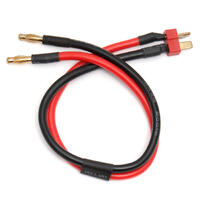 REEDY T-PLUG CHARGE LEAD, 4 MM
