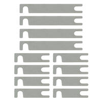 TC7.1 SUSPENSION ARM SHIMS, 0.2 MM