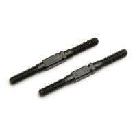 TURNBUCKLES, M3X28 MM/1.25 IN, STEEL, BLACK