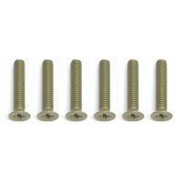 Ft Screws, Aluminum 8-32 X 7/8 In Fhps