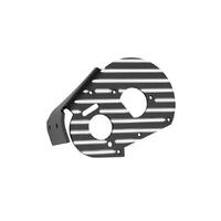 Rc10 Bk Motor Mount Plate